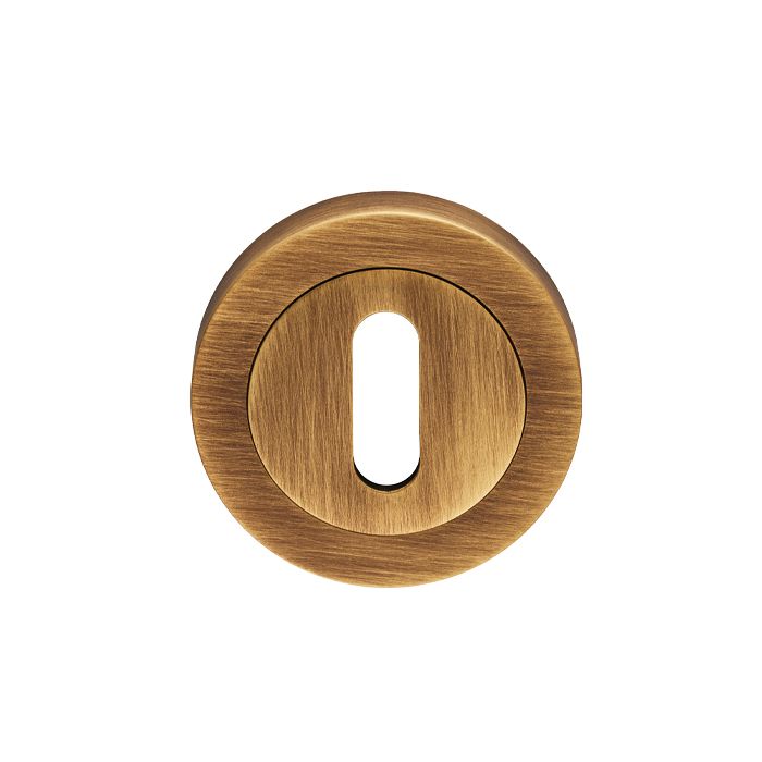 LOCK ESCUTCHEONS - Antique Brass