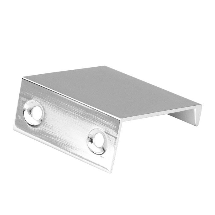 Square Edge Pull - Polished Chrome