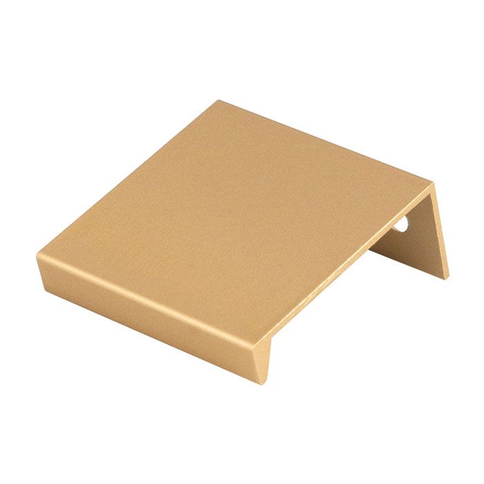 Square Edge Pull - Satin Brass