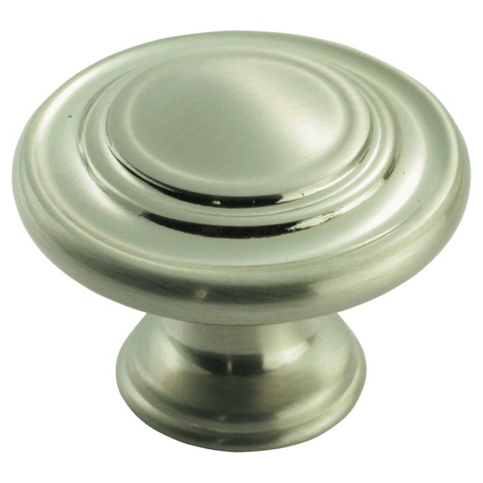 Traditional Pattern Knob - Satin Nickel