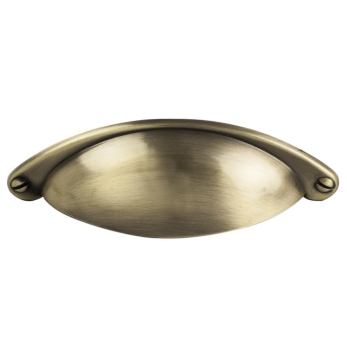 Cup Pattern Handle - Antique Burnished Brass