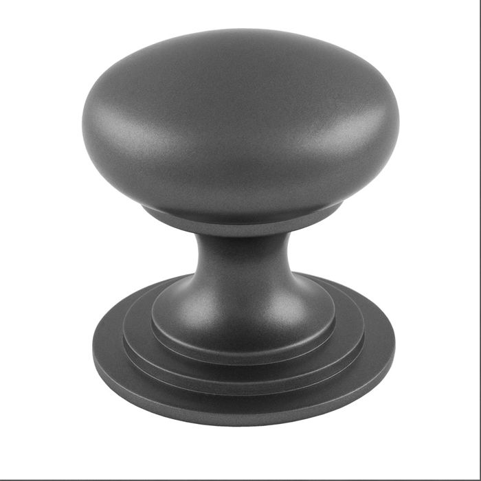 Victorian Cupboard Knob - Anthracite