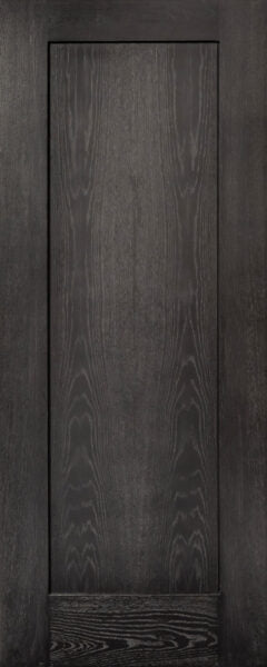 44mm 1Panel Dallas Solid Shaker Black Door