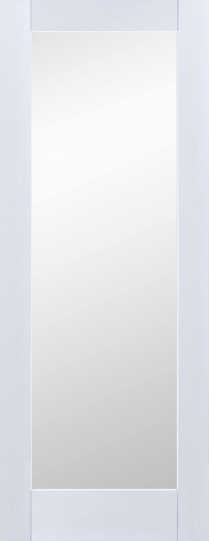FD30 White Primed Shaker Norma Clear Glass