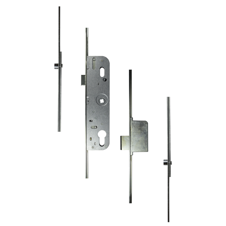 FERCO Munster Joinery Lever Operated Latch Only - 1 Lower Deadbolt & 2 Roller - 35mm Backset