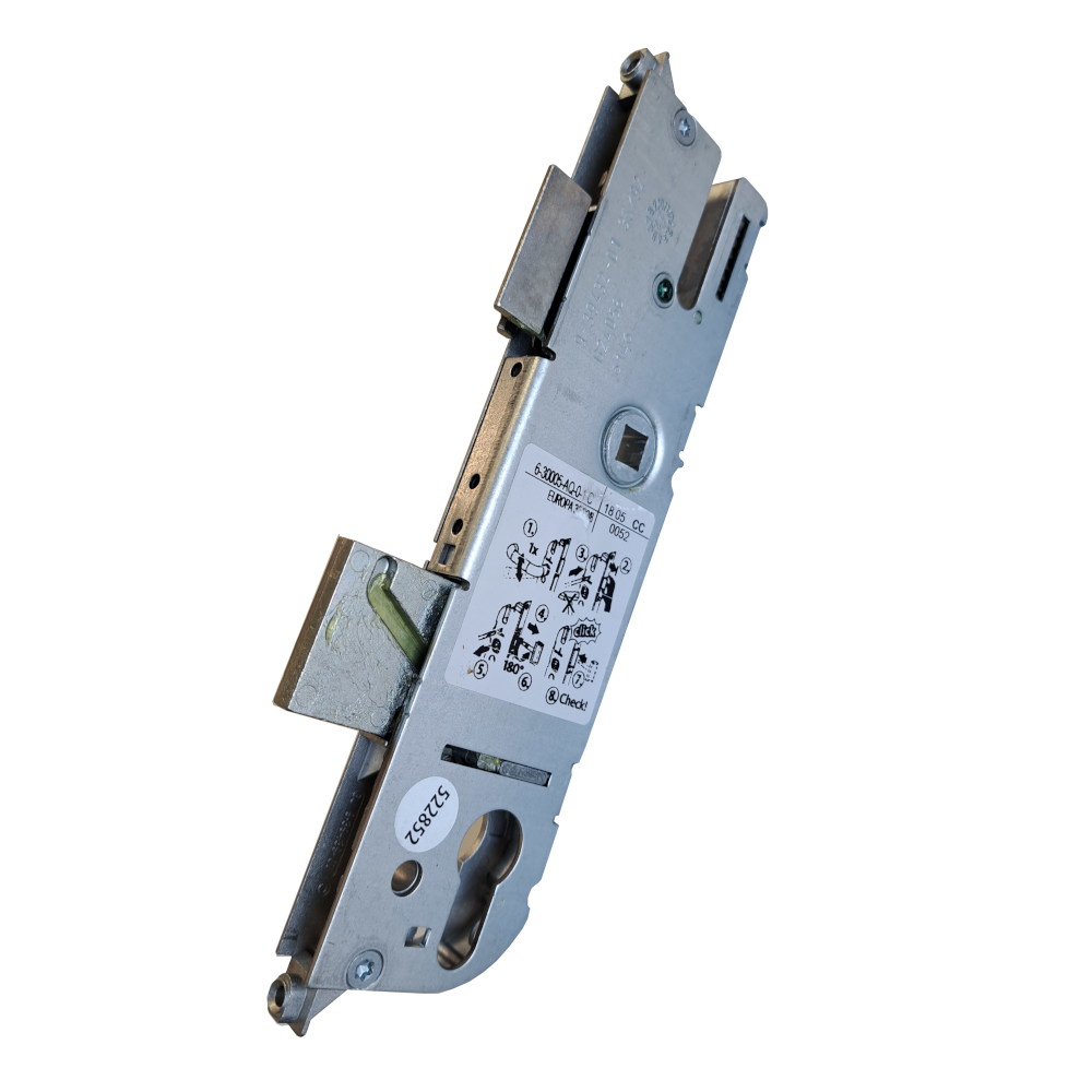 GU Lever Operated Latch & Deadbolt - GEARBOX ONLY - 92mm Centres - 28/30/35/40/45/55mm Backsets