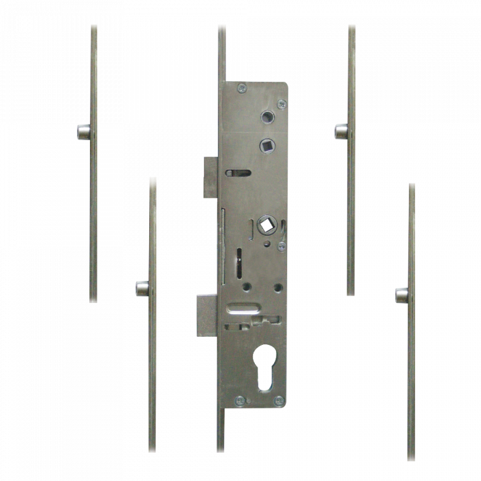LOCKMASTER Lever Operated Latch & Deadbolt Single Spindle - 4 Roller