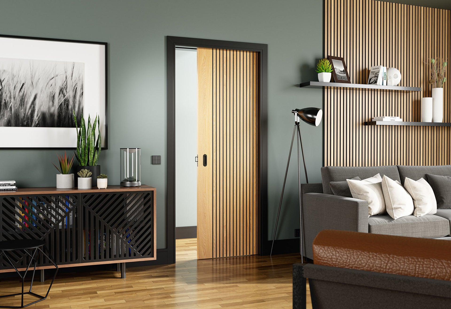 .Deanta NM34 Oak Door - Solid