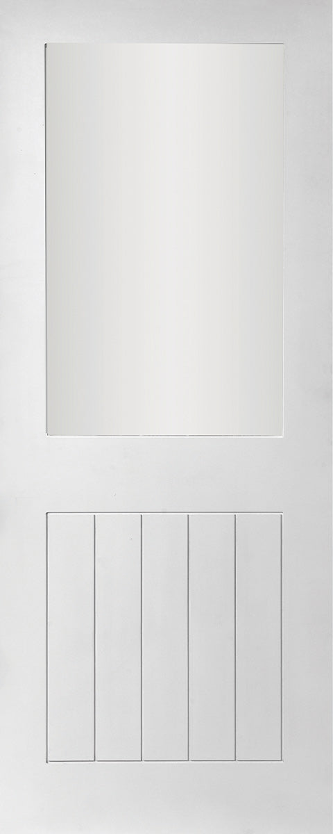 42mm Nevada White Primed- Clear/Frosted Glass