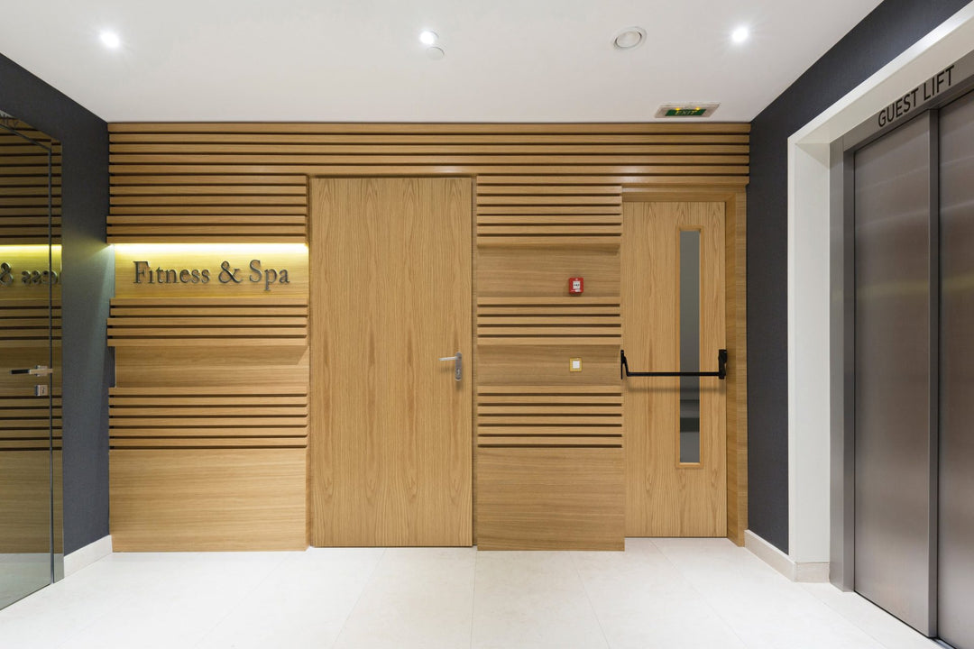 FD30 Oak Flush Firedoor NMA