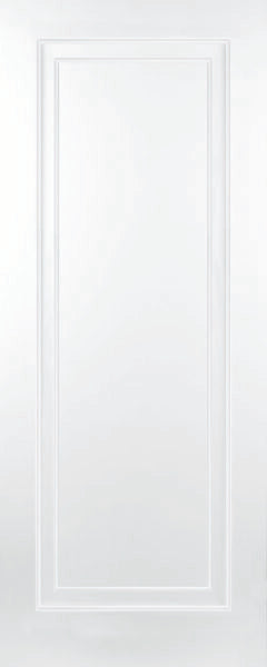 42mm Woodford 1 Panel Shaker Double Hip White Primed - Solid