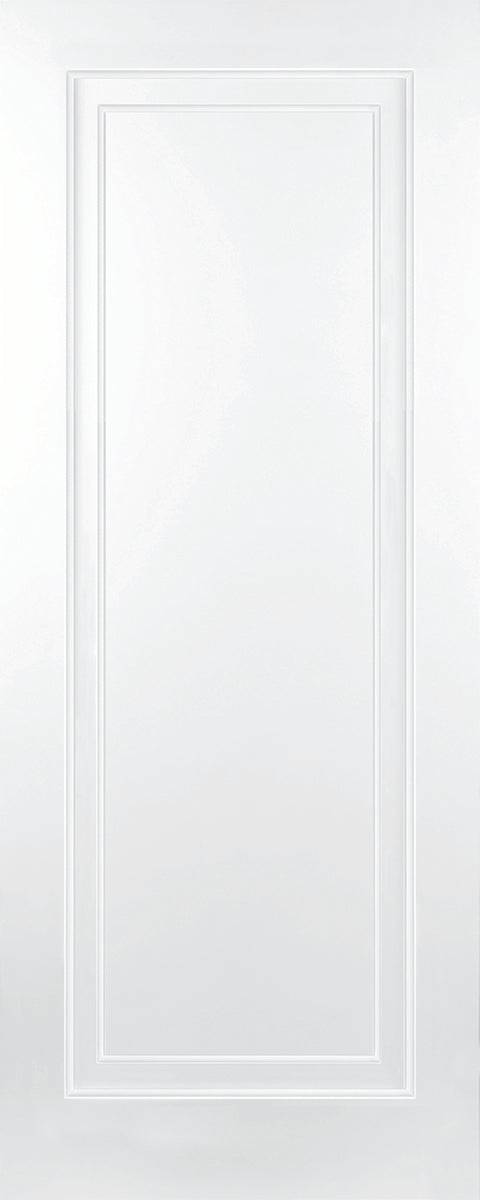 42mm Woodford 1 Panel Shaker Double Hip White Primed - Solid