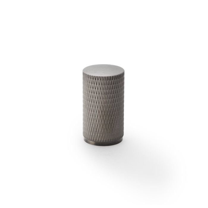 Knurled Cylinder Knob -A&W(Brunel) - Dark Bronze PVD