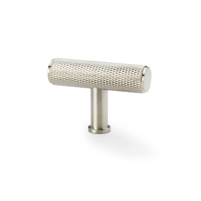 Knurled T-Bar Knob -A&W(Crispin)- Satin Nickel