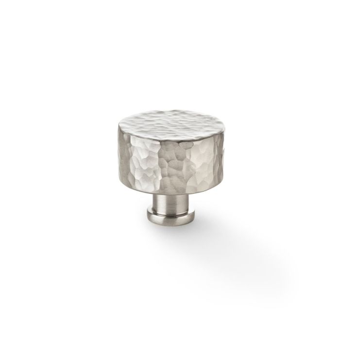 Hammered T-bar Knob -A&W(Leila)- Satin Nickel