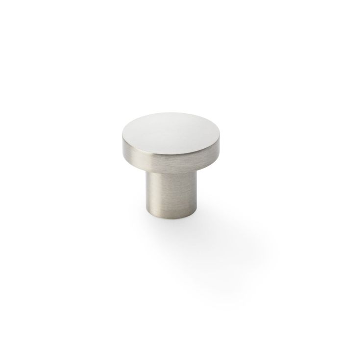 Plain Circular Knob -A&W(Hanover) - Satin Nickel