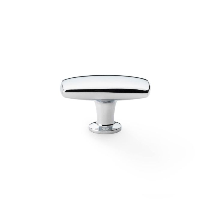 Soap Bar style Knob -A&W(Romulus) -  Polished Chrome