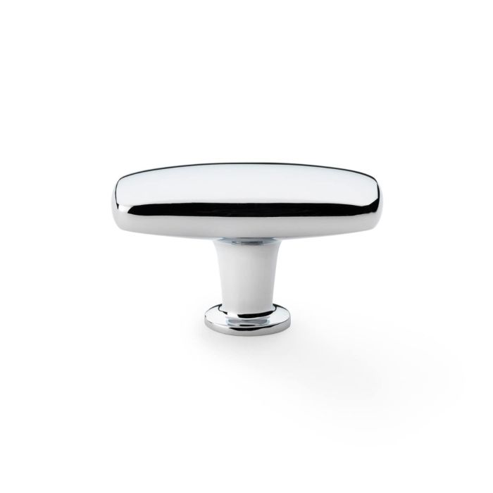 Soap Bar style Knob -A&W(Romulus) -  Polished Chrome