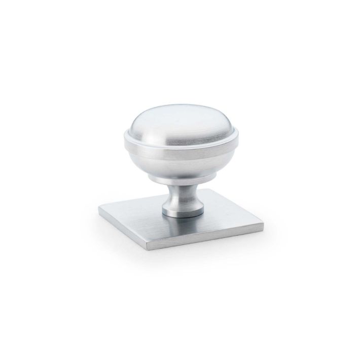 Colonial style Knob -A&W(Quantock) - Satin Chrome
