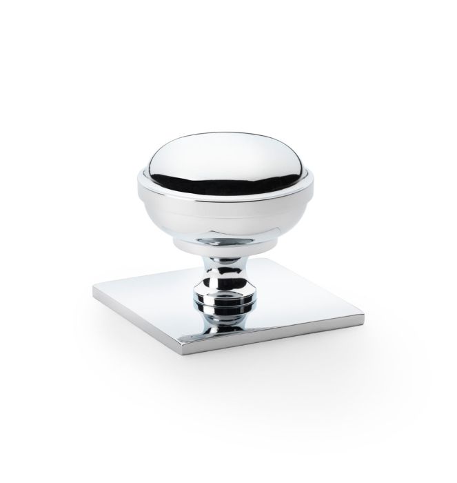 Colonial style Knob -A&W(Quantock) - Polished Chrome