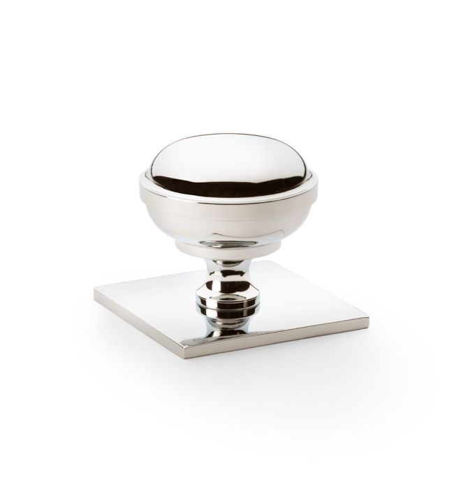 Colonial style Knob -A&W(Quantock) - Polished Nickel