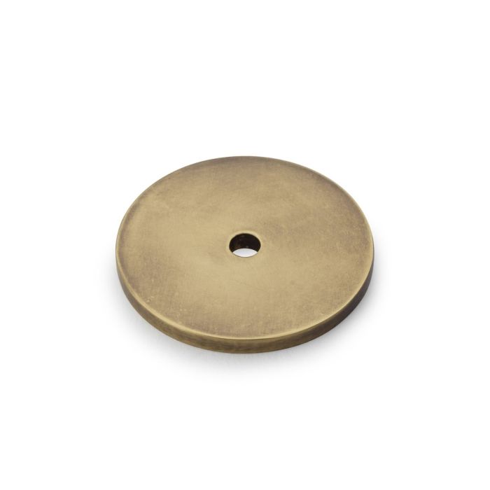 Knurled Circular Knob -A&W(Hanover) - Antique Brass