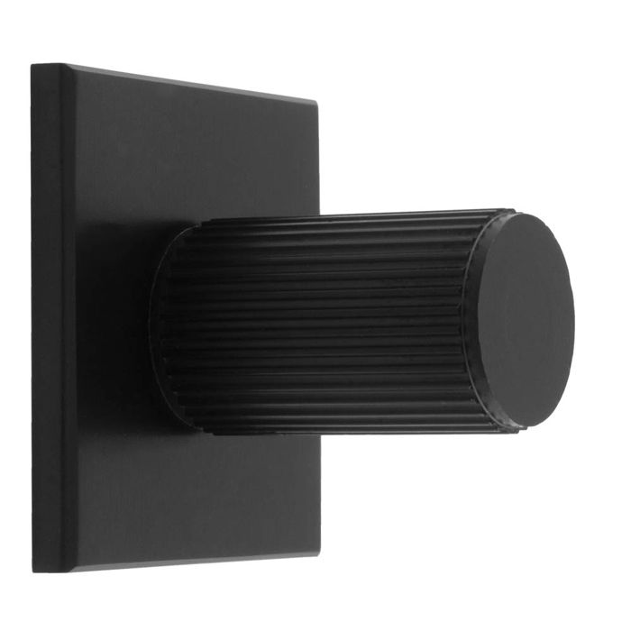 Lined Knob -CB- Matt Black