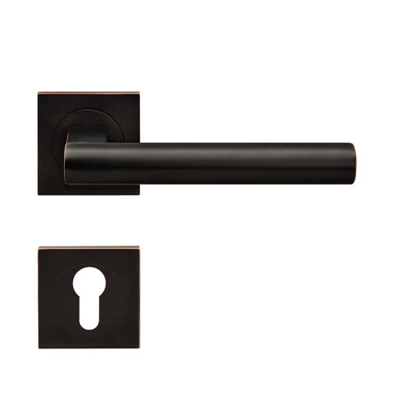 Madeira Stainless steel lever handle  - Matt Black