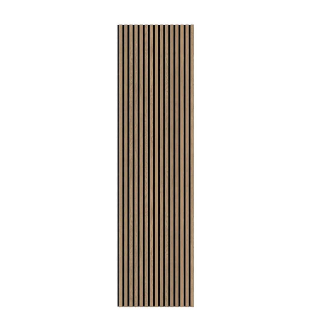 FT Unika Acoustic Panel (2.44m x 605mm x 22mm) - Oiled Oak