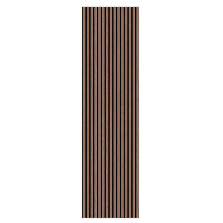 FT Unika Acoustic Panel (2.44m x 605mm x 22mm) - Walnut