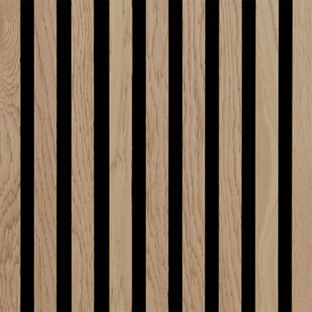 FT Unika Acoustic Panel (2.44m x 605mm x 22mm) - Light Oak