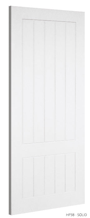 Deanta HP38 White Primed Door - Solid FD30