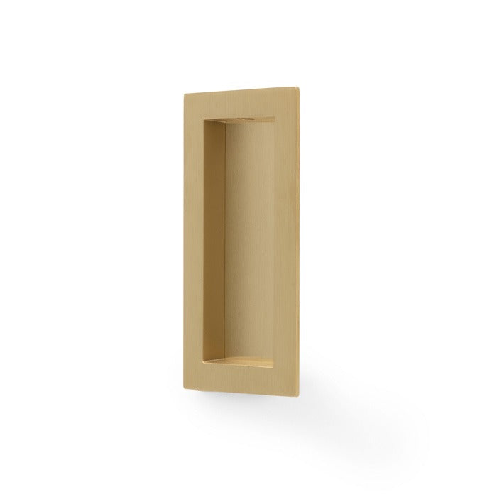 Rectangular flush pull - 100x45mm - 7xFinishes