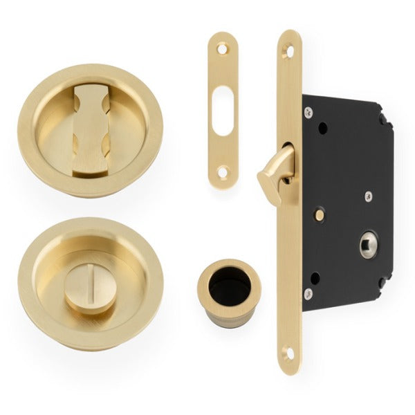 Sliding Door Lock Set - Radius - 7xFinishes