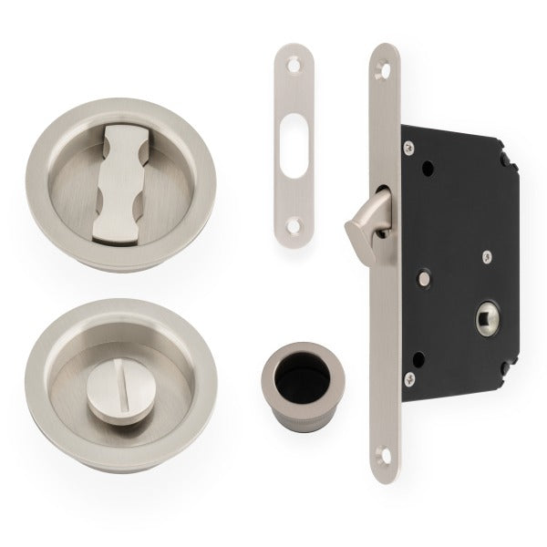 Sliding Door Lock Set - Radius - 7xFinishes
