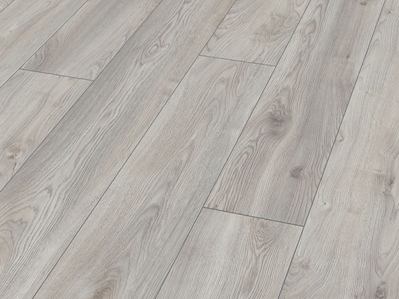 10mm x 244mm x 1845mm MAMMUT PLUS WIDE LONG PLANK MACRO OAK WHITE LAMINATE FLOORING AC5