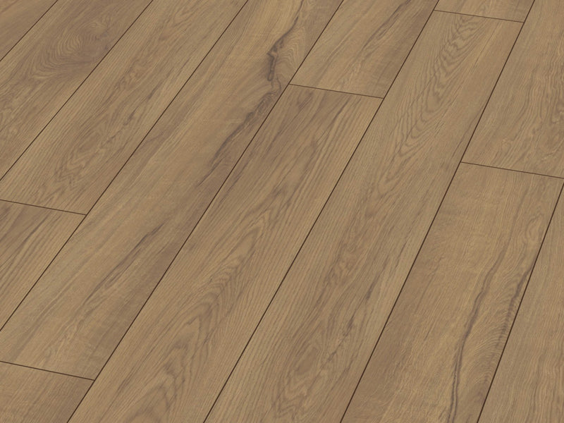 10mm x 244mm x 1845mm MAMMUT PLUS WIDE LONG PLANK RESIDENCE OAK NATURE LAMINATE FLOORING AC5