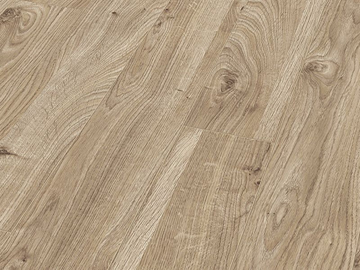 12mm x 188mm x 1845mm - MAMMUT LONG PLANK EVEREST OAK BEIGE LAMINATE FLOORING AC5