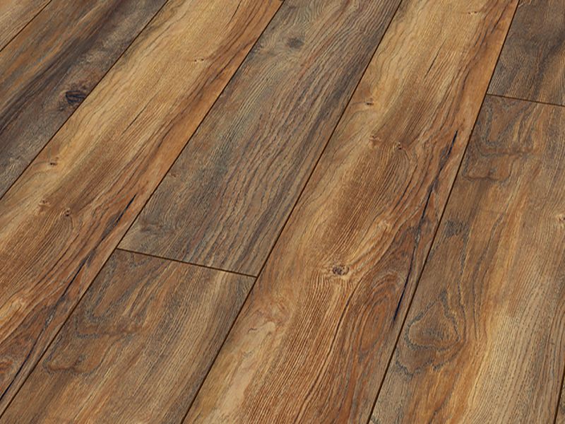 12mm x 188mm x 1375mm ROBUSTO PLANK HARBOUR OAK LAMINATE FLOORING AC5