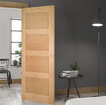 Deanta HP1 Oak Door - Solid