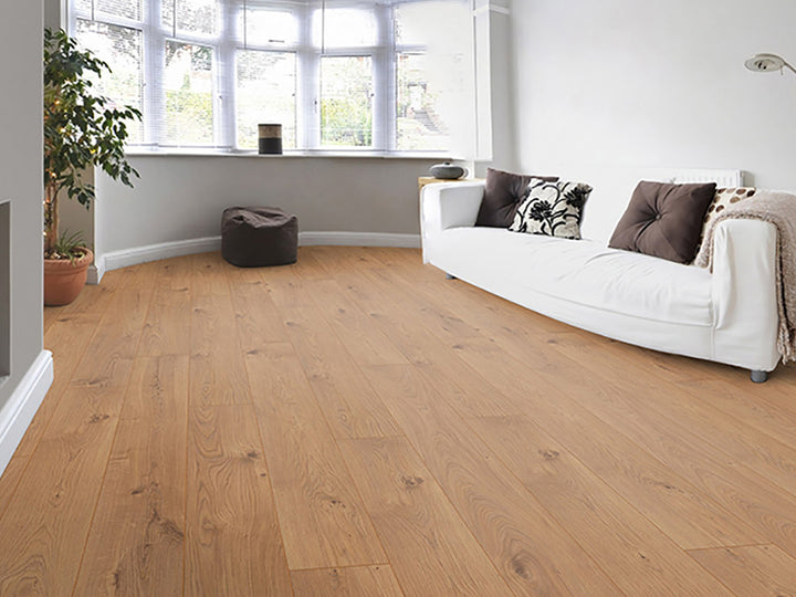 8mm x 193mm x 1380mm EXCEL PLANK BREWERY OAK LAMINATE FLOORING AC4