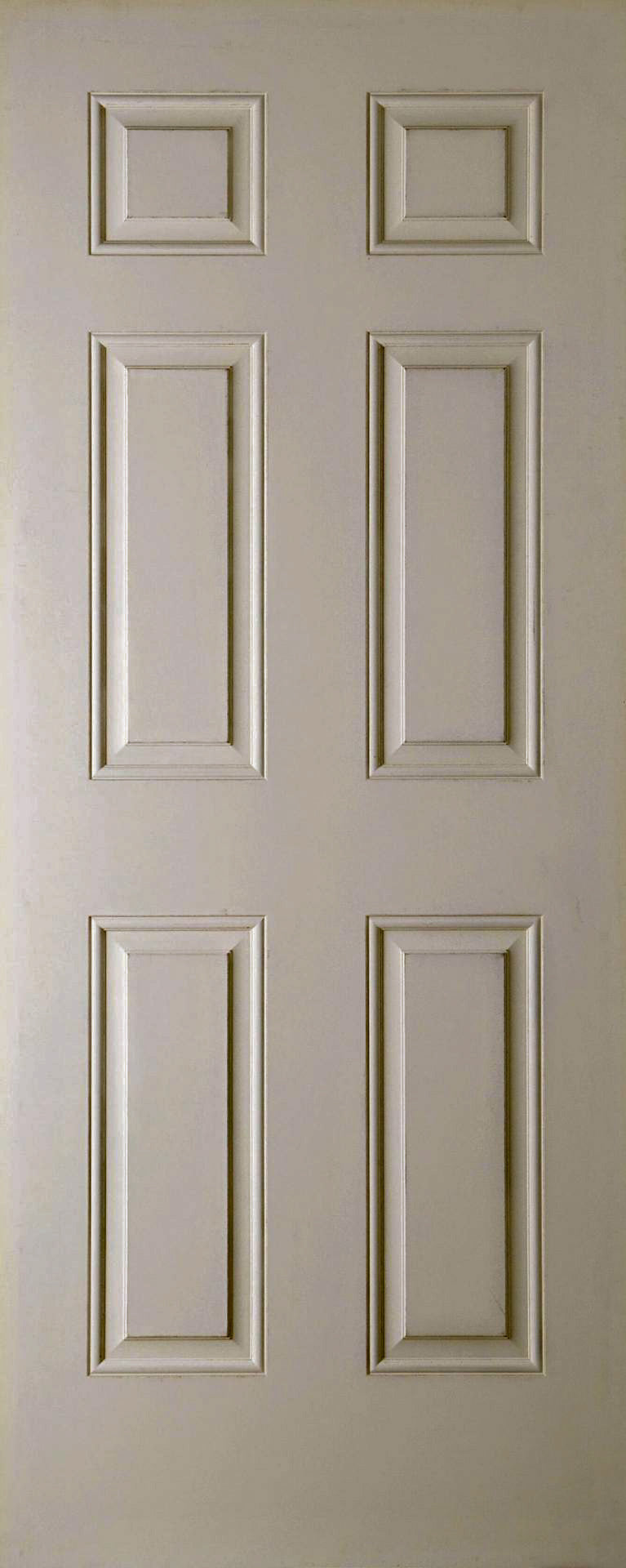 Doras York 6 Panel Smooth Door - FD30 Solid