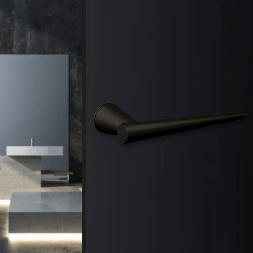 Mission Invisible - Brooklyn steel lever handle  - Cosmos black