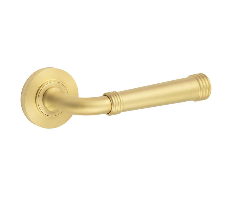 Highgate Door Handle - Satin Brass-SB