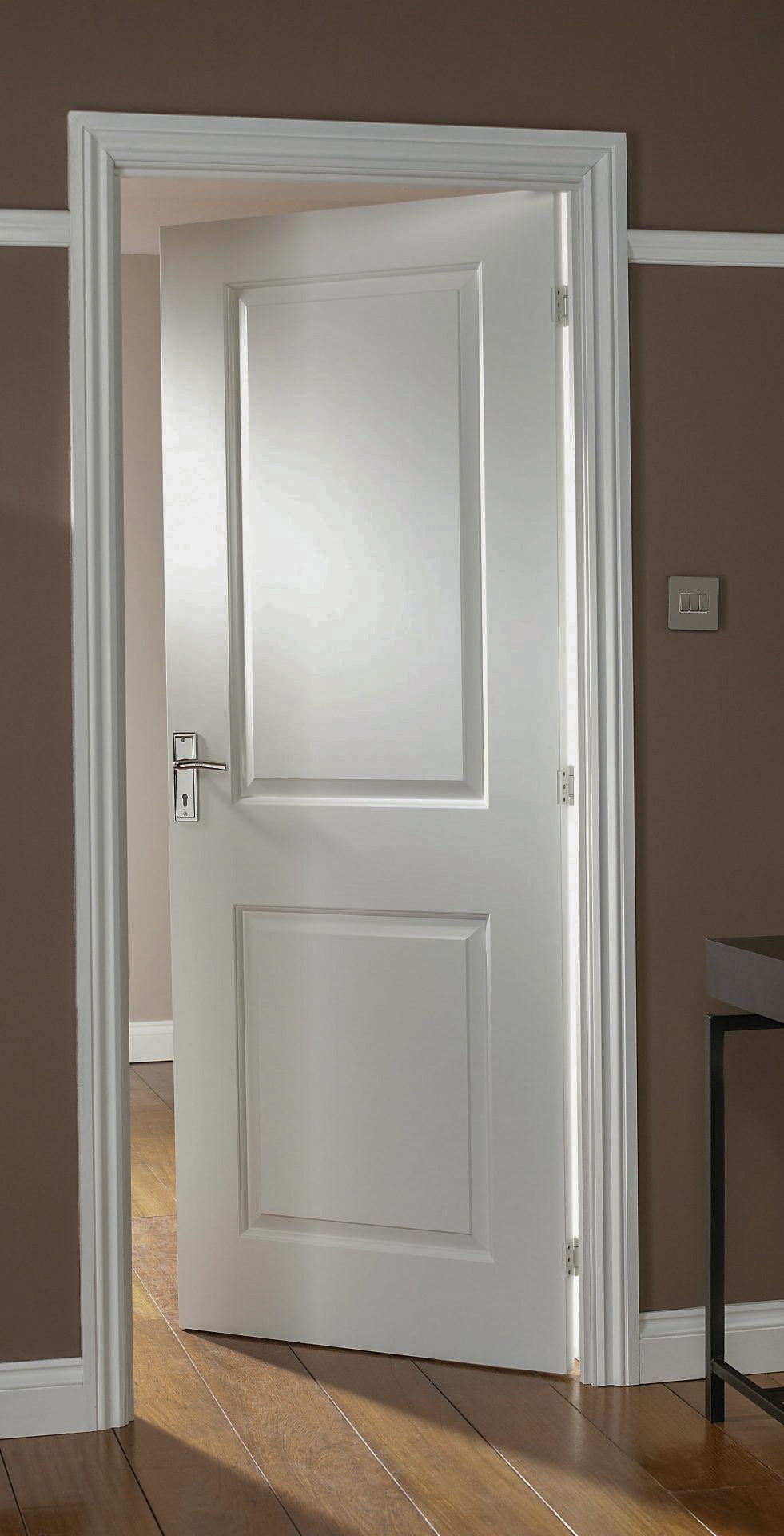 Doras Carrara 2P Smooth Door - FD30 Solid