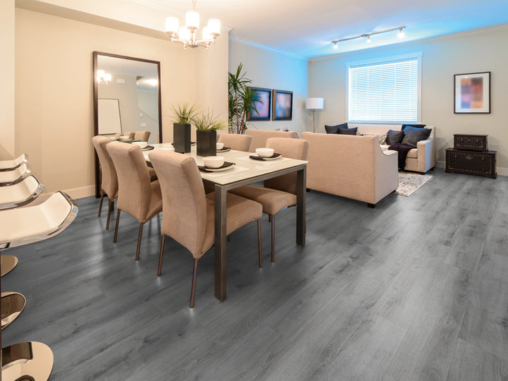 8mm x 193mm x 1380mm EXCEL PLANK SKELLIG OAK LAMINATE FLOORING AC4