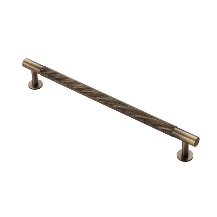 Knurled Pull Handle -CB- Antique Brass