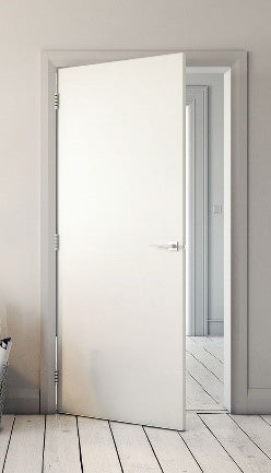 Flush White Primed Door - Solid  FD30