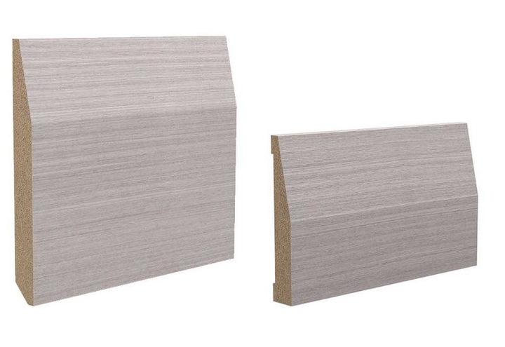 Deanta Skirting/Architrave Half Splayed - Light Grey Ash