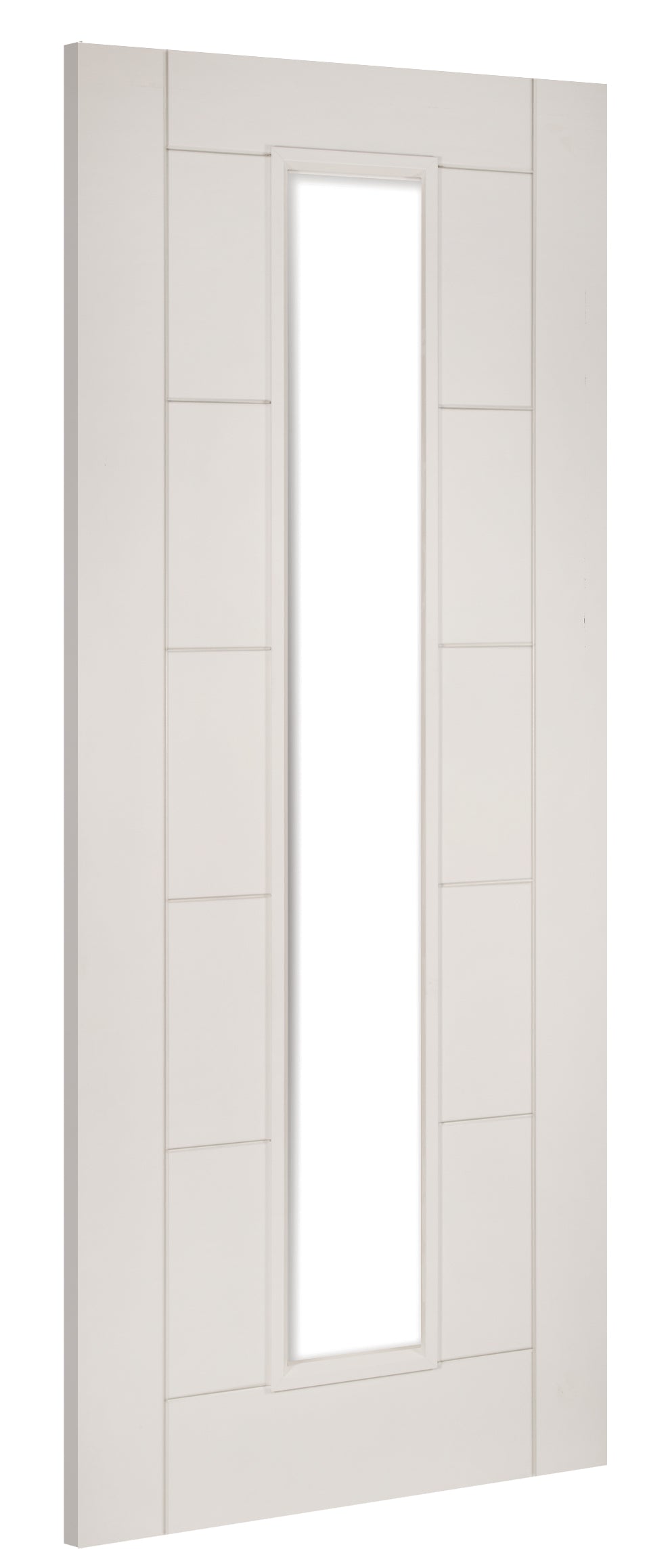 Deanta HP16G White Primed Door - Glass/Unglazed